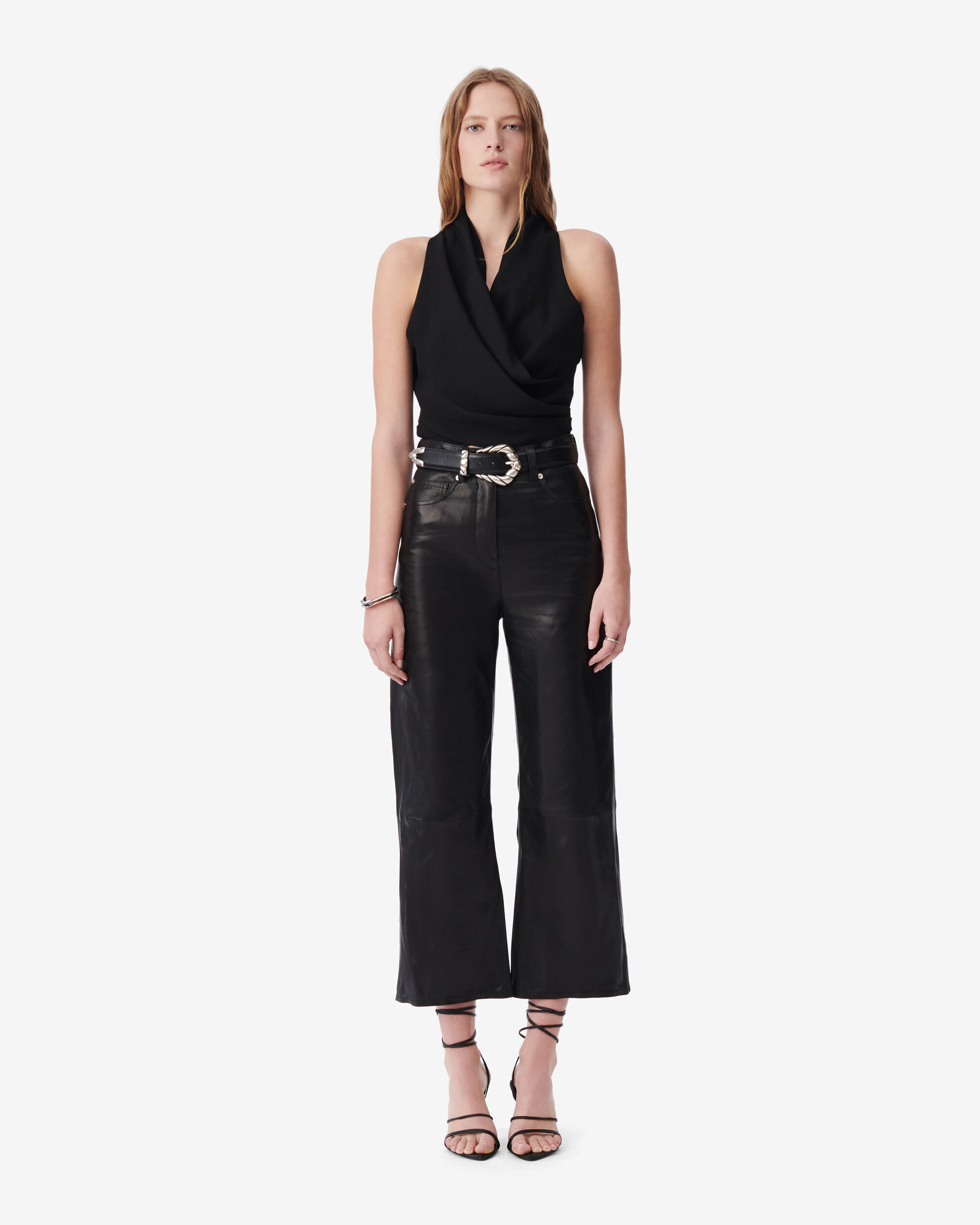Pants IRO Woman color Grey
