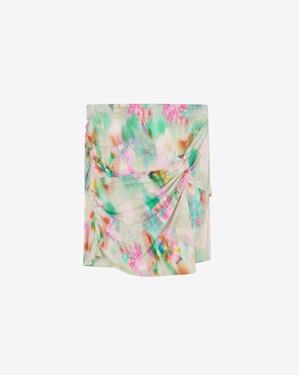 ZIRANA PRINTED MINI SKIRT