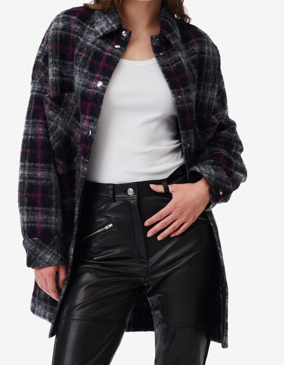 CHECKERED OVERSHIRT