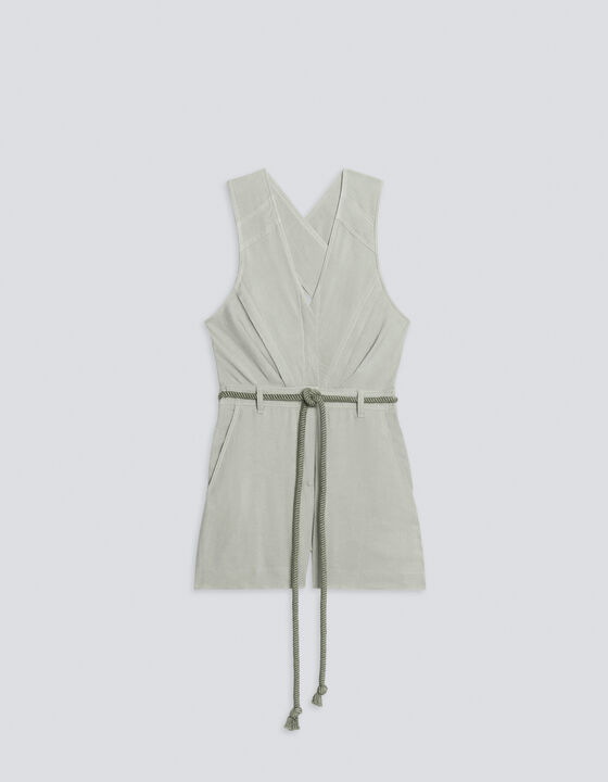 GUOMEZ V-NECK ROMPER