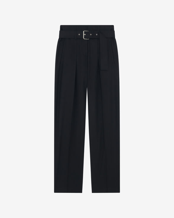 PANTALON CAROTTE EN LAINE BENET