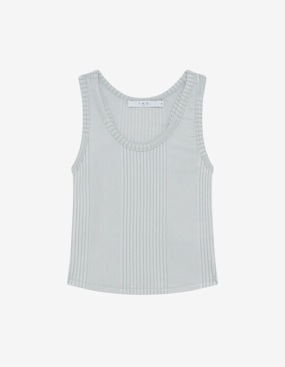 RIBBED TANK TOP