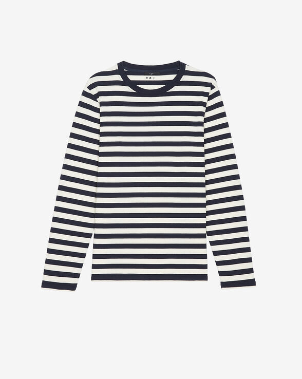 ZERDO STRIPED ROUND NECK T-SHIRT