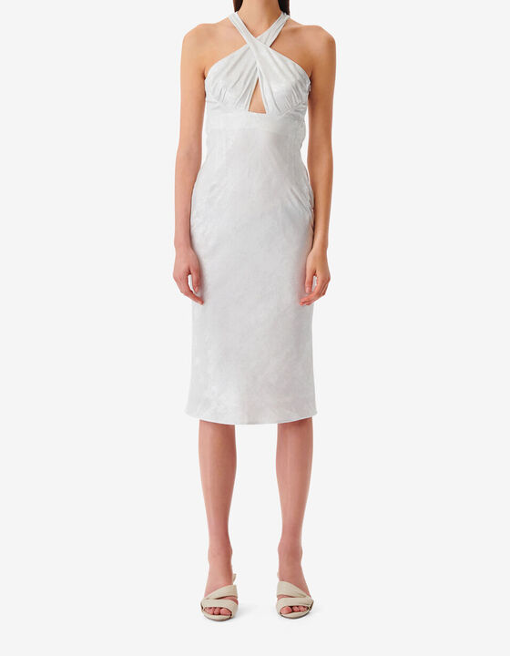 LONG DRESS WITH CUTOUTS