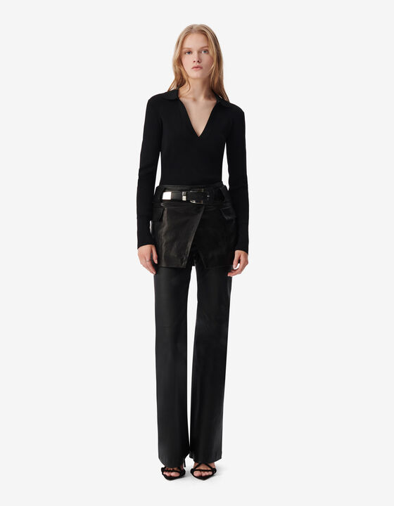 POLO NECK PULLOVER