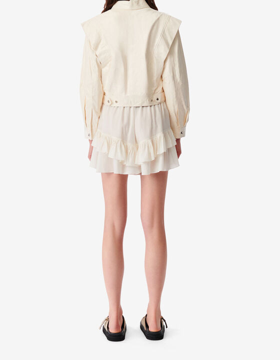 STRUCTURED LEATHER JACKET