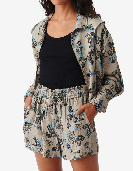 JACQUARD PRINT JACKET