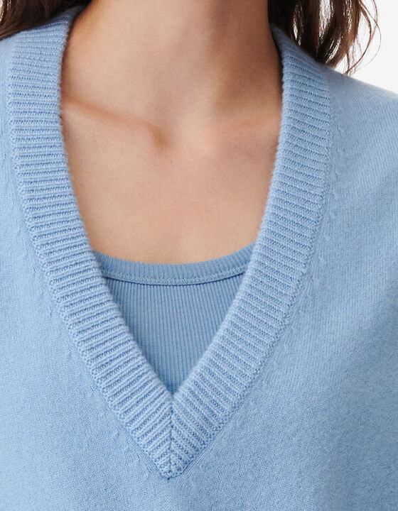 V-NECK CASHMERE SWEATER
