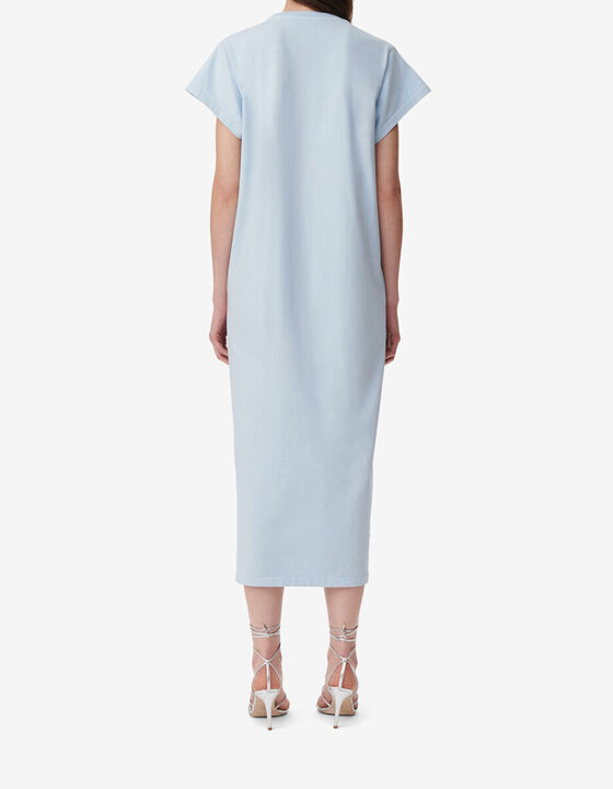 SLIT T-SHIRT DRESS