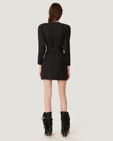 BAOMI RUCHED A-LINE MINI DRESS  image number null