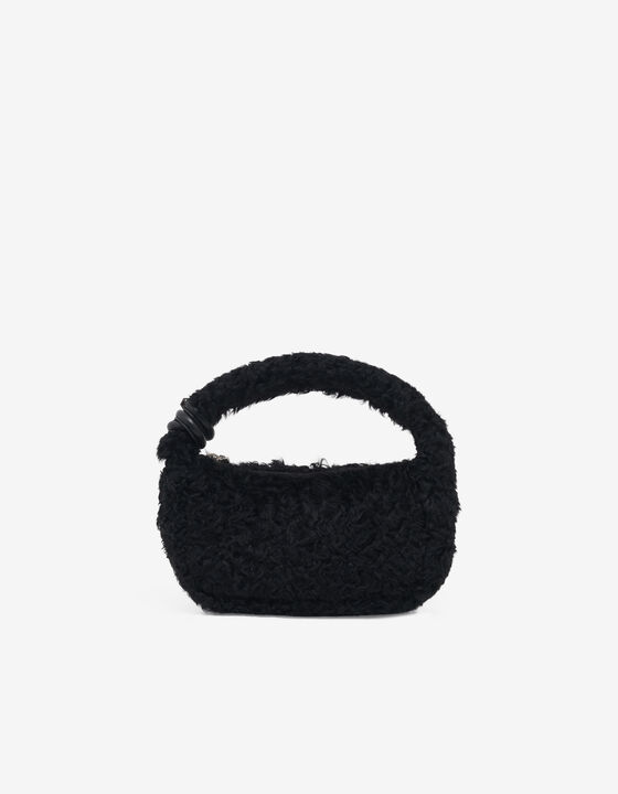 NOUÉ BABY FLUFFY LEATHER BAG