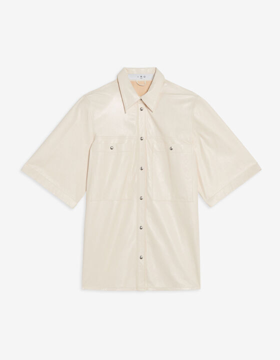 SIGNY LEATHER SHIRT