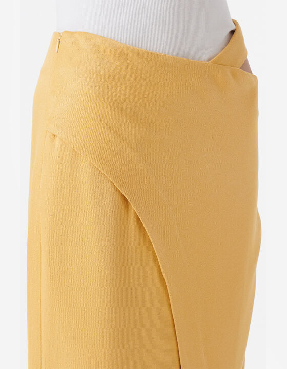 MIDI WRAP SKIRT