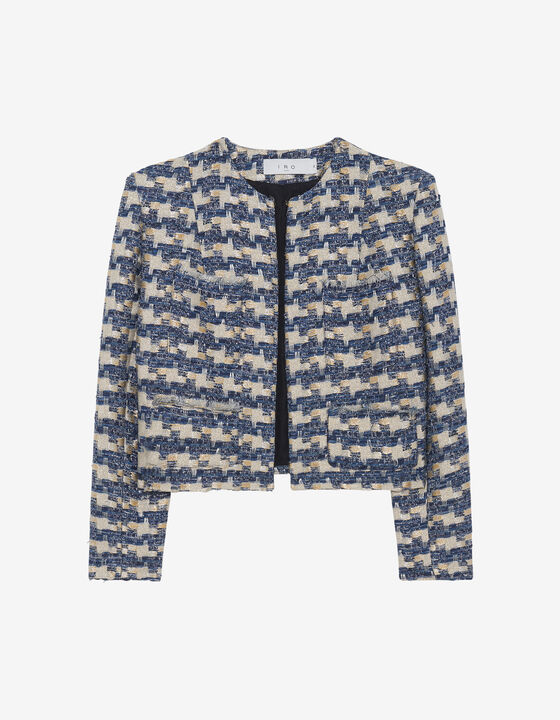 LUREX TWEED JACKET