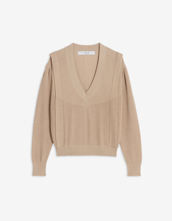 KANDA V-NECK SWEATER