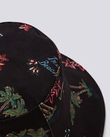 CARDI HAWAIIAN PRINT BUCKET HAT image number null