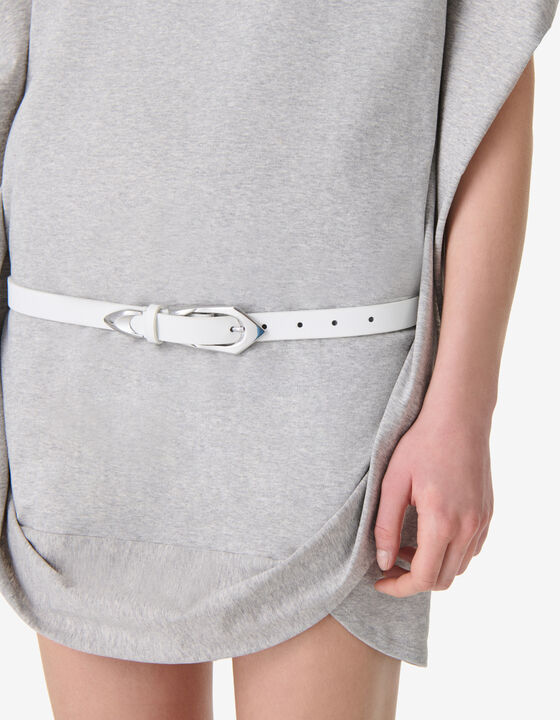 RUFFLE T-SHIRT DRESS