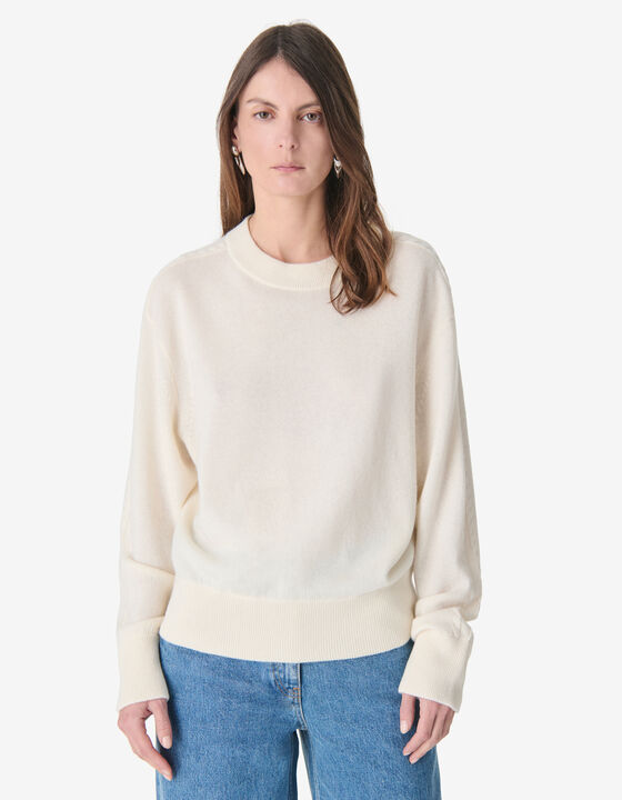 ROUND-NECK CASHMERE SWEATER