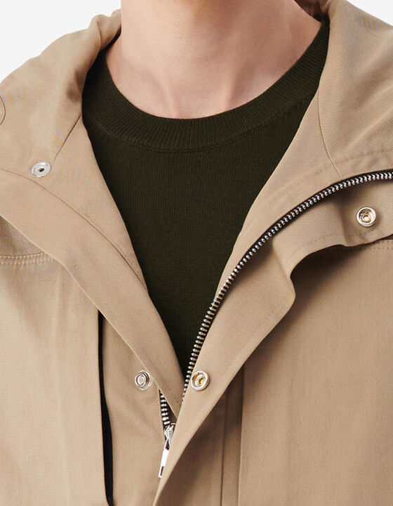 SHORT HOODED PARKA