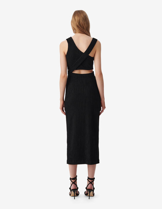 ASYMMETRICAL MIDI DRESS