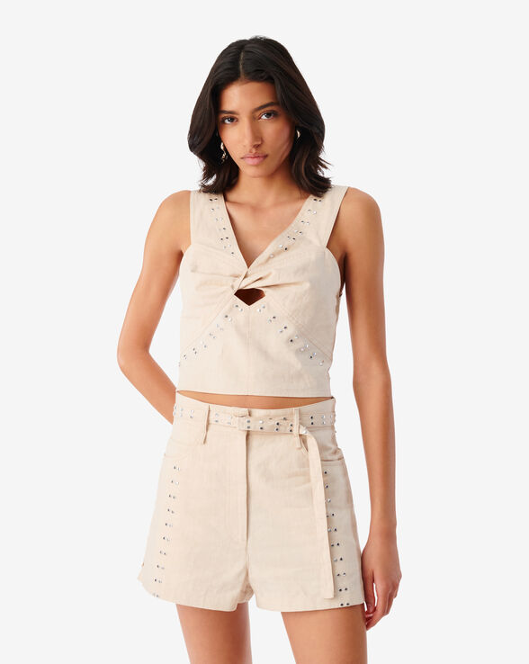 RYAD STUDDED TOP
