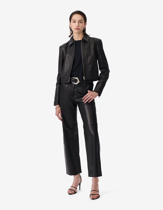 PANTALON EN CUIR