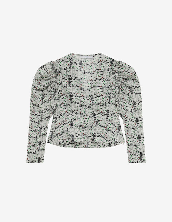 SILK PRINT TOP