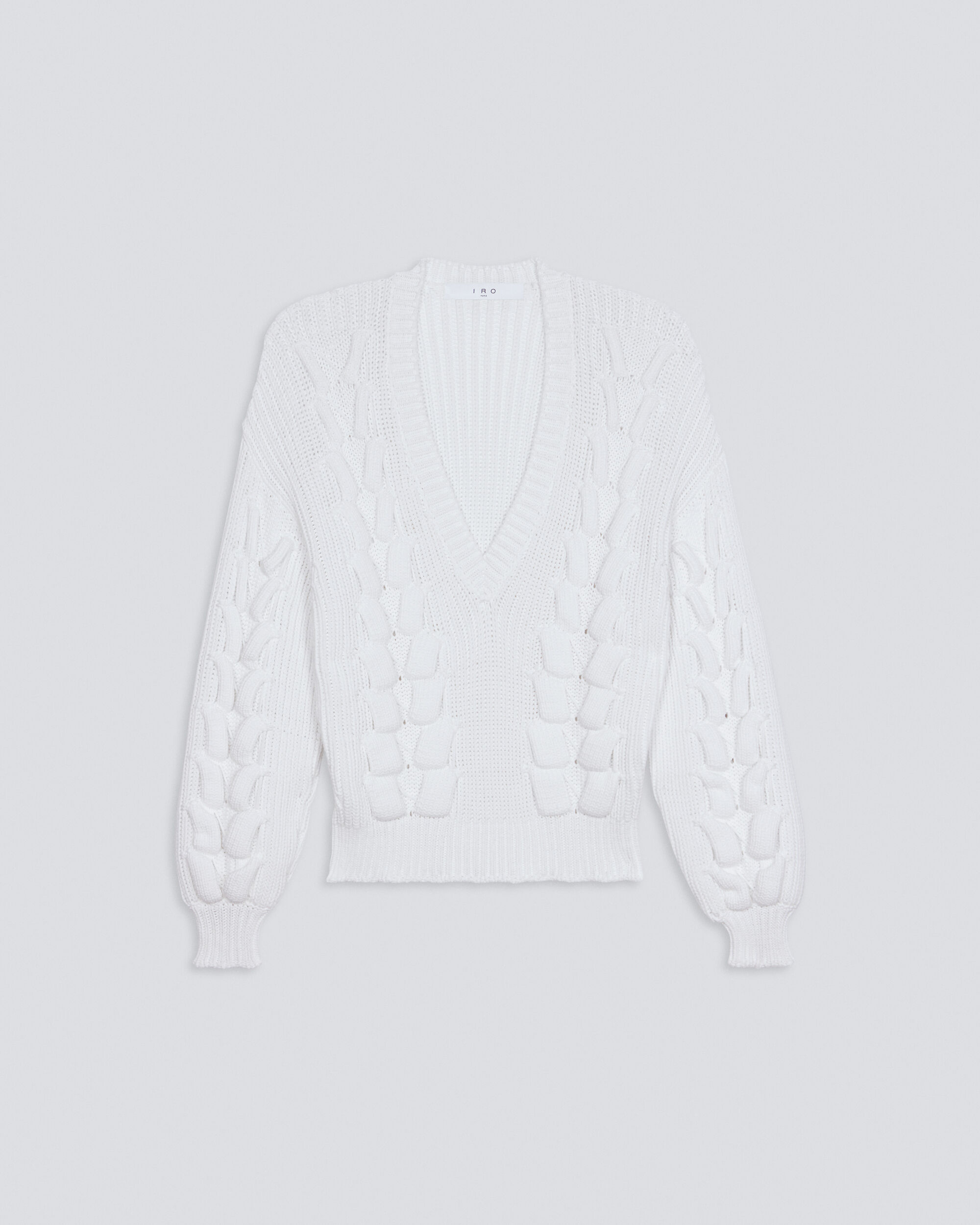 oversized sweater white