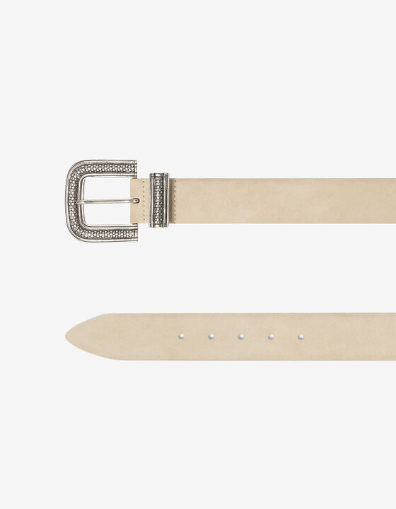 SUEDE LEATHER BELT