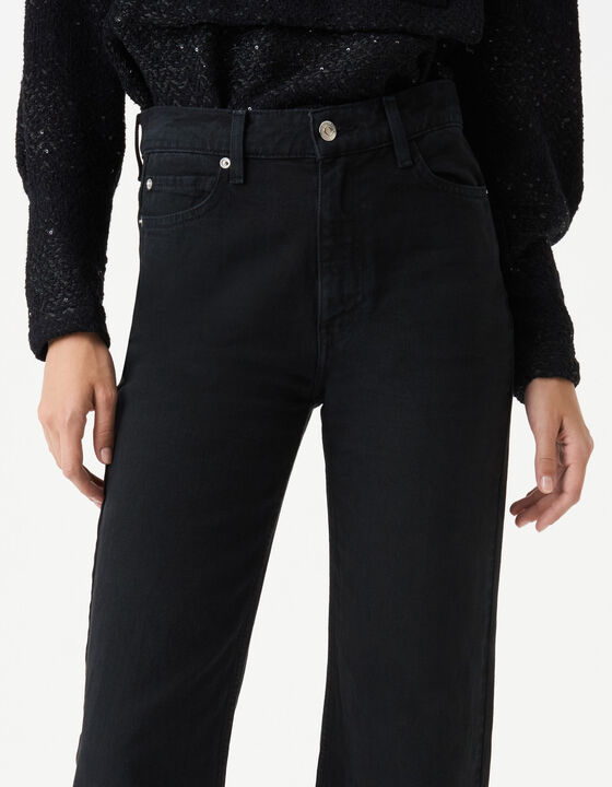 JEAN DROIT TAILLE HAUTE