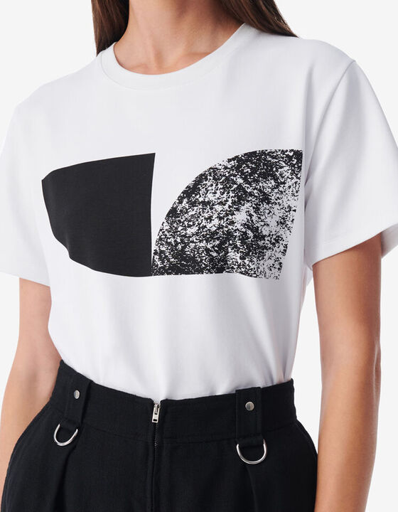 PRINTED ROUND-NECK T-SHIRT