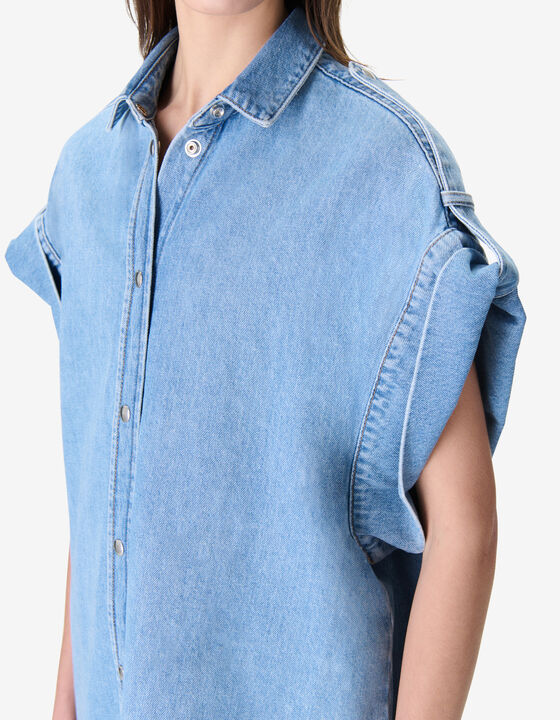 DENIM OVERSHIRT