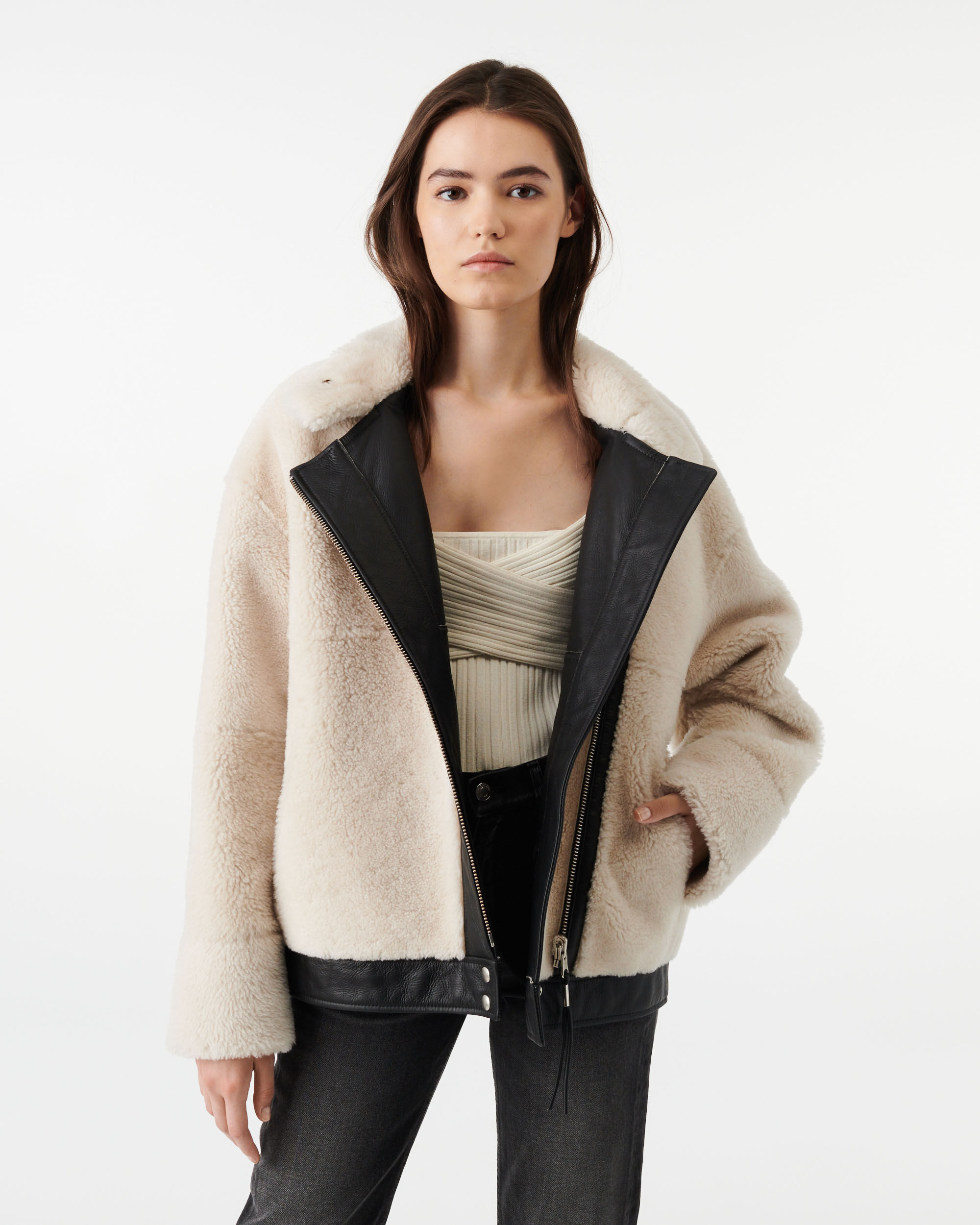 DENMARK SHEARLING JACKET