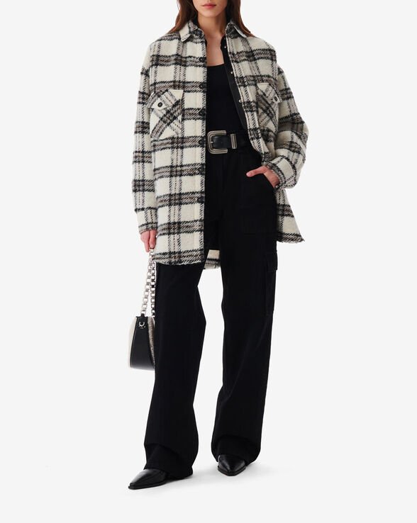 BIELO CHECKERED OVERSHIRT