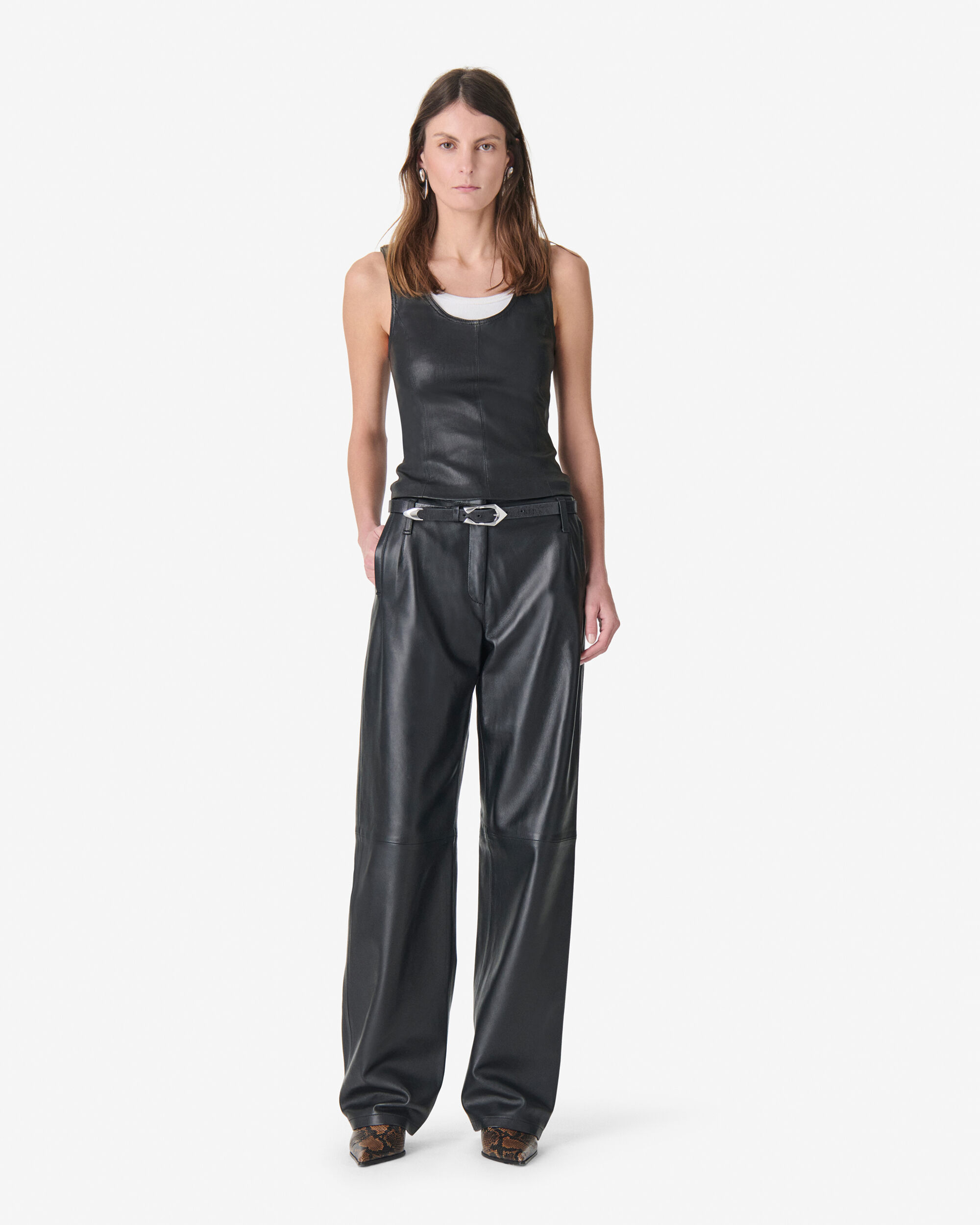 Women's leather trousers - IRO | Official online store