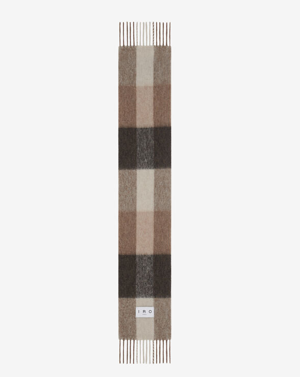 AURAY CHECK SCARF
