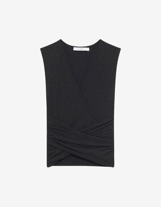 TOP DRAPÉ LUREX