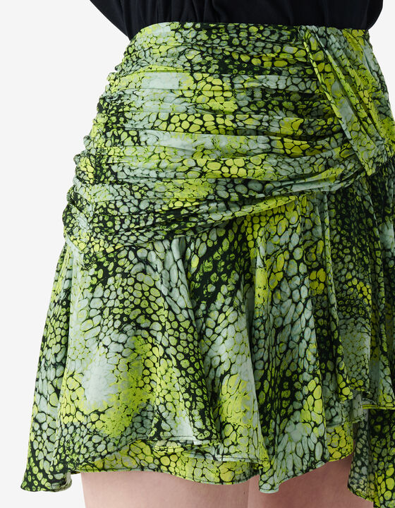 SHORT PRINT SKIRT