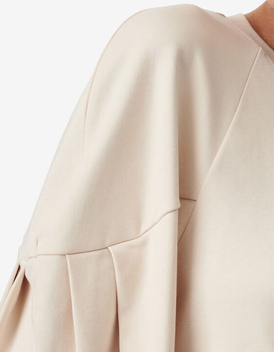 ROUND NECK COLLAR TOP