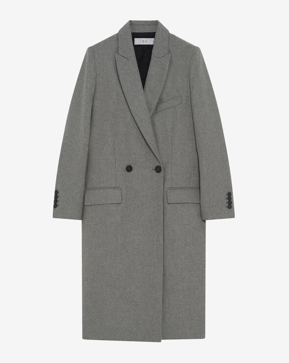 VIENI LONG WOOL COAT