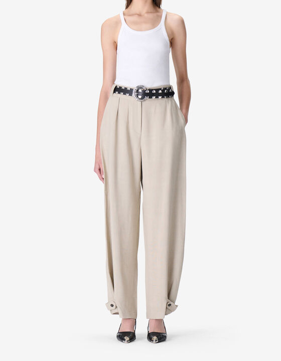 CARROT-CUT PANTS