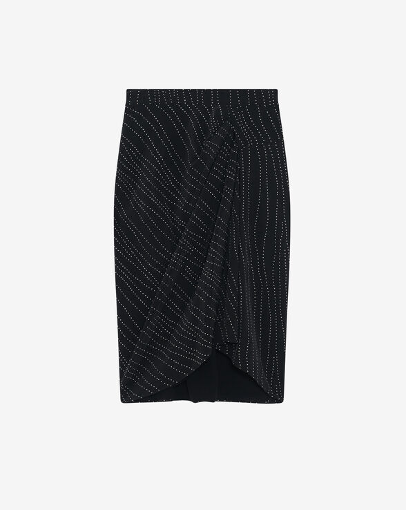 JUPE MIDI À STUDS ZIMA