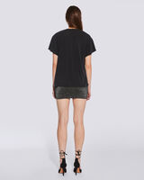 PONIE SHORT SLEEVE V NECK T SHIRT image number null