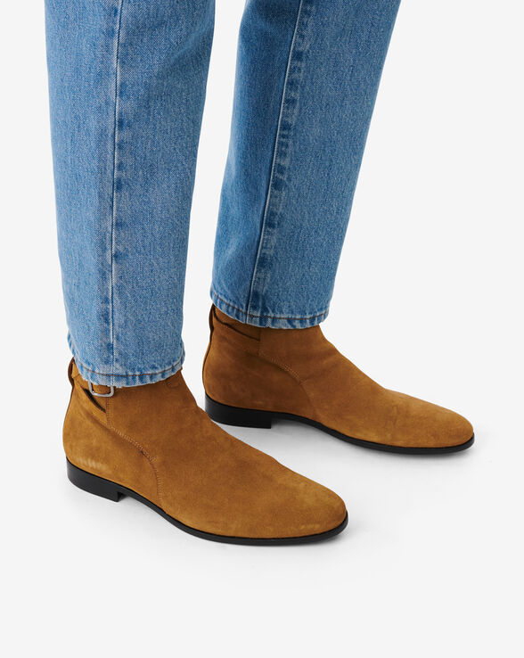 BOOTS JODPHUR EN CUIR JOHD SUEDE