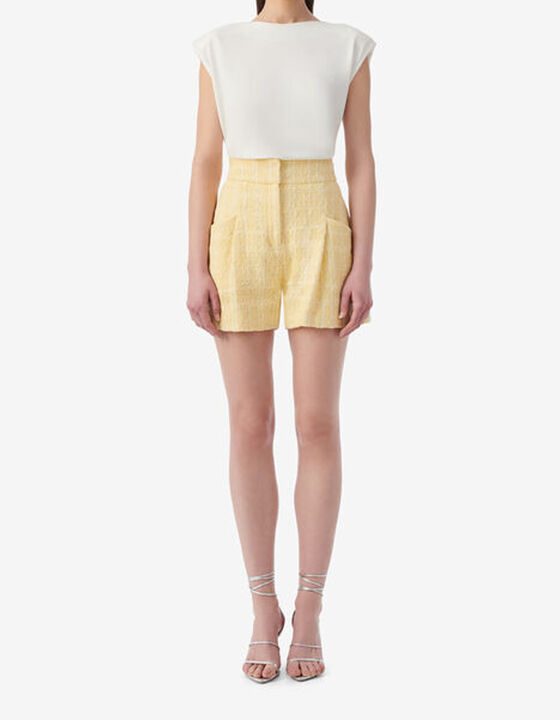 TWEED SHORTS