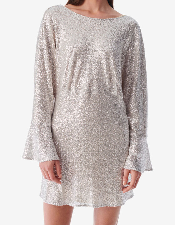 SHORT SEQUIN DRESS