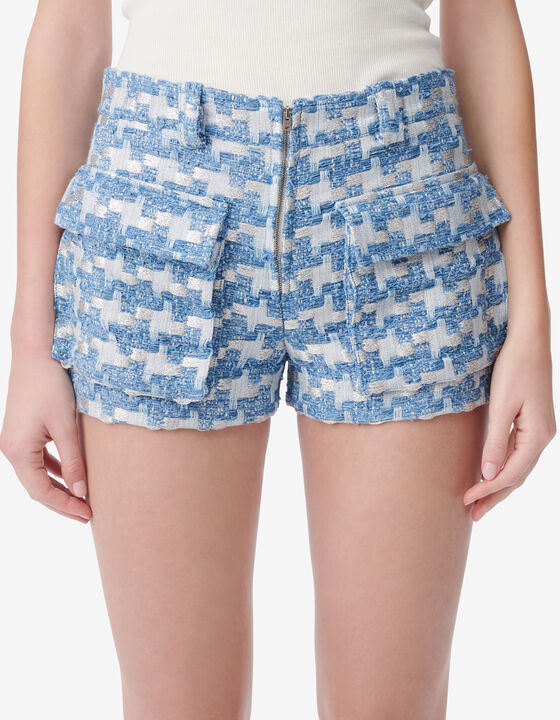 LUREX TWEED SHORTS