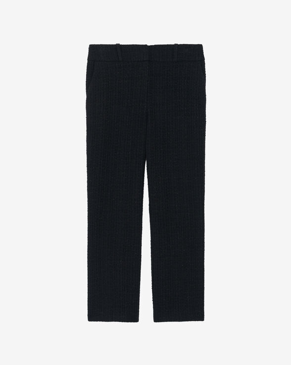 ABEMA LUREX TWEED PANTS