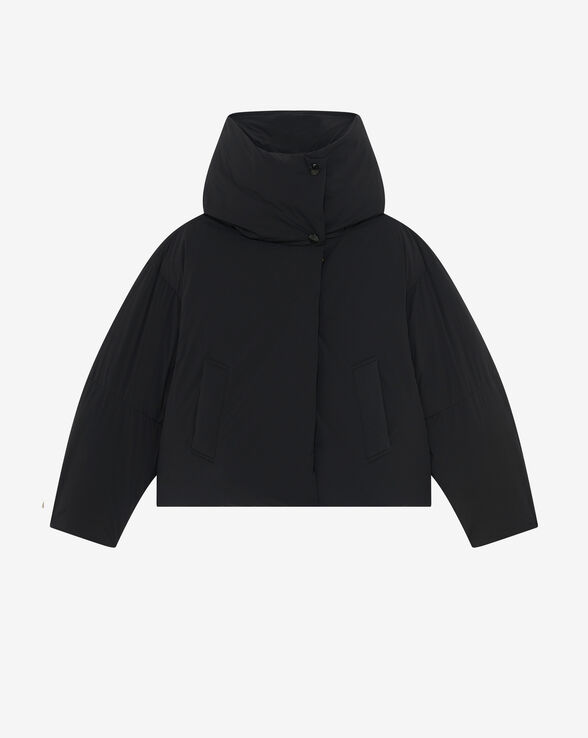 OVERSIZED HOODED DOWN JACKET