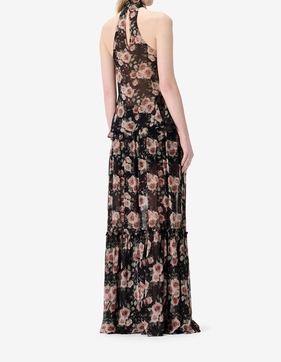LONG PRINTED SKIRT